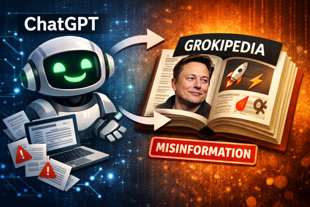 ChatGPT Citing Musk’s Grokipedia Raises Red Flags Over AI Misinformation Spread