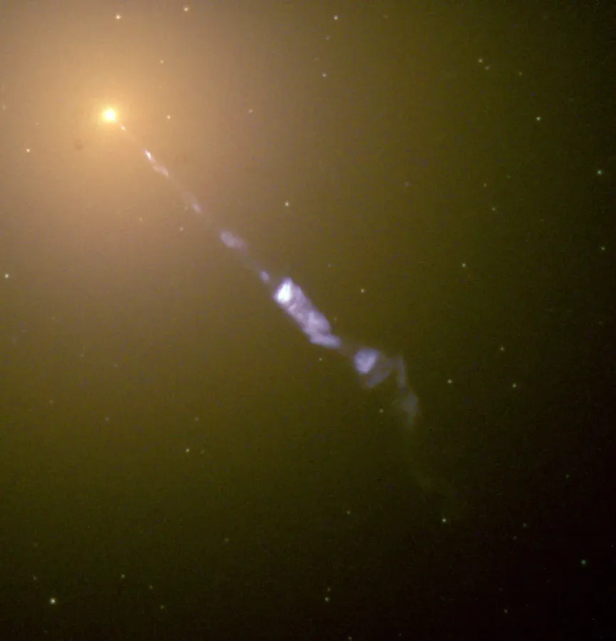 Astronomers Trace M87’s Giant Plasma Jet Directly Back to Its Black Hole