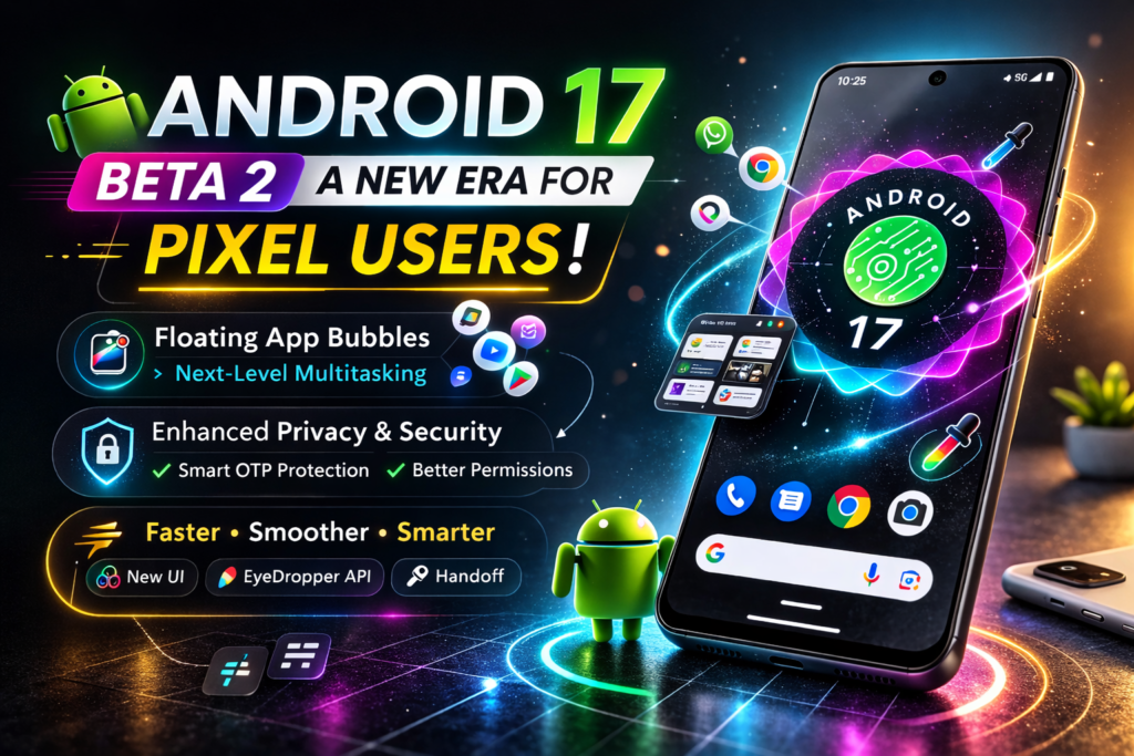 Android 17 Beta 2 Brings Exciting Features to Pixel Devices