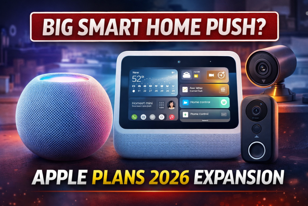 Apple Plans Big Smart Home Push in 2026 With New Hub, Cameras and Refreshed HomePod Mini