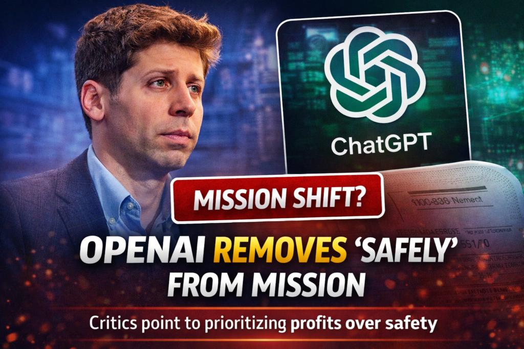OpenAI Drops “Safely” From Mission Statement Amid Shift to For-Profit Model