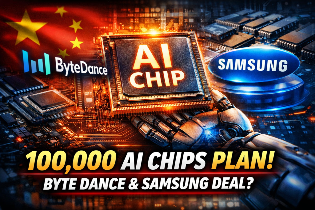 ByteDance Eyes 100,000 AI Chips in 2026 Push, Talks With Samsung Intensify