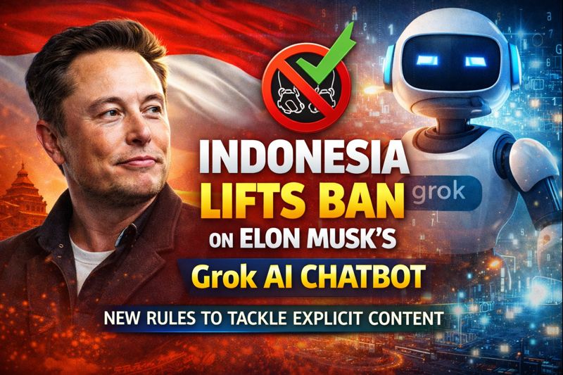 Indonesia Lifts Grok Ban After X Promises Tighter Controls on Explicit AI Content
