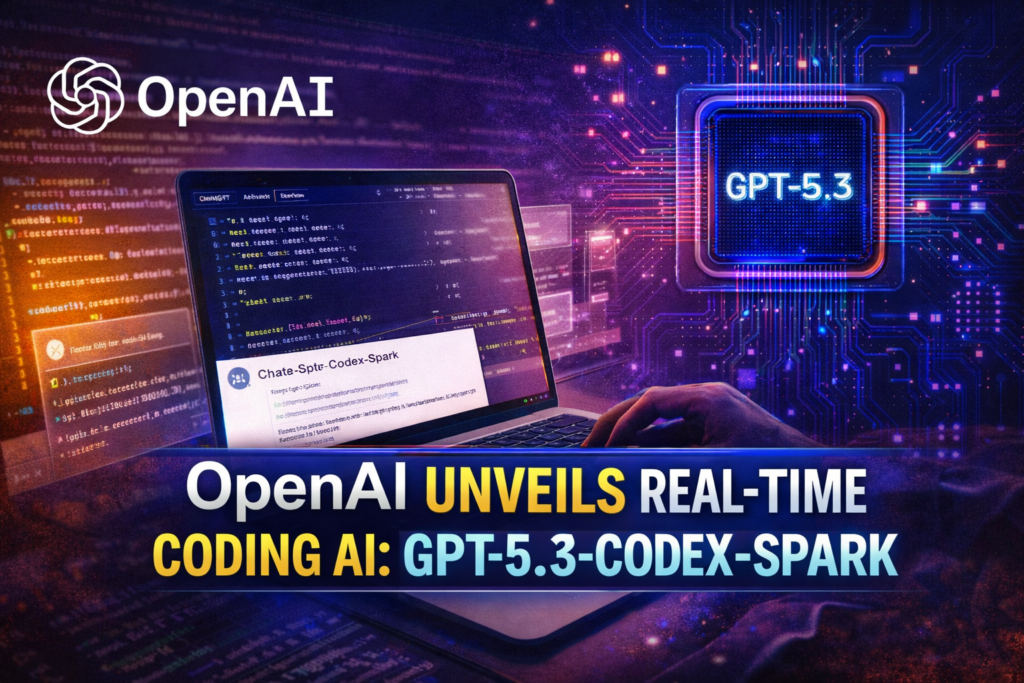 OpenAI Unveils GPT-5.3-Codex-Spark, Its First Real-Time Coding AI Model