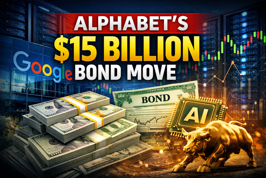 Alphabet Eyes $15 Billion Bond Sale as AI Spending War Intensifies