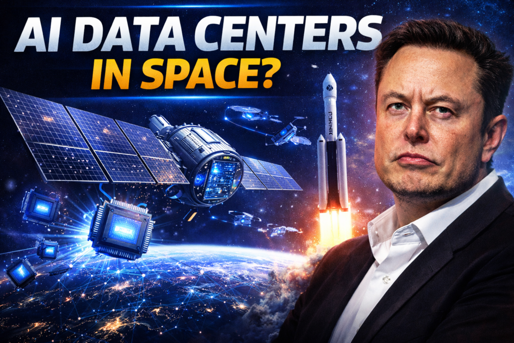 AI Data Centers in Space? Elon Musk, SpaceX, and Big Tech Push a Sci-Fi Idea Closer to Reality