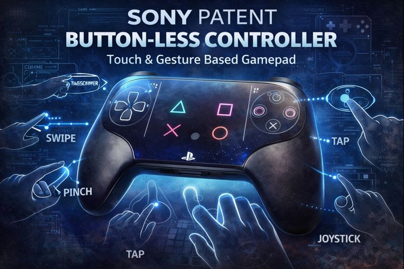 Sony Patents Button-Less PlayStation Controller With Touch and Gesture Controls