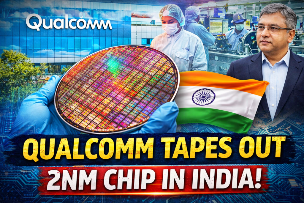 Qualcomm Tapes Out 2nm Chip in Bengaluru, Signals India’s Design Rise