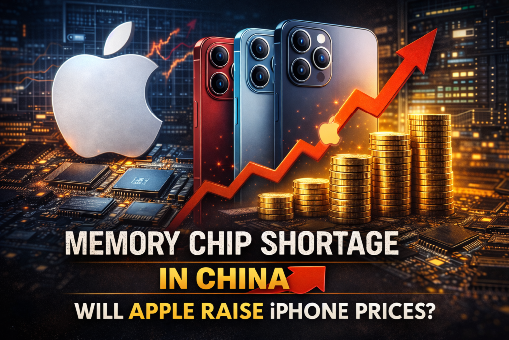Will Apple Raise iPhone Prices as Memory Chip Shortage Tightens Supply?