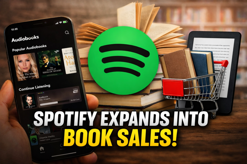 Spotify Expands Into Physical Book Sales With New Retail Partnership and Reading Tool