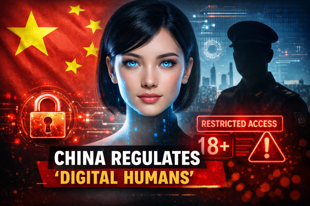 China Tightens Grip on AI ‘Digital Humans’ with New Rules to Protect Users and Control Content