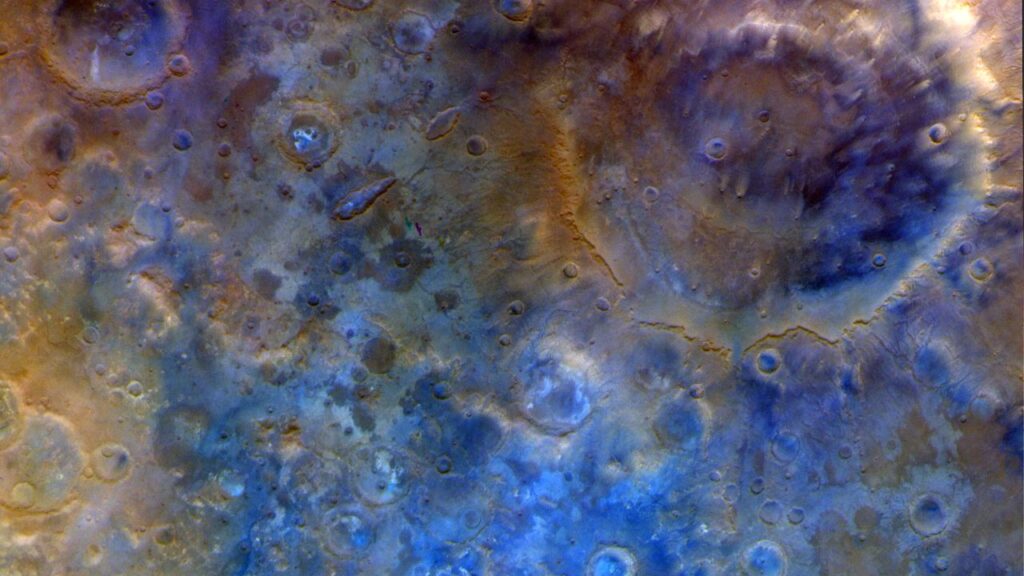NASA’s Psyche Mission Just Sent Back Stunning New Photos Of Mars’ Huygens Crater During Close Flyby