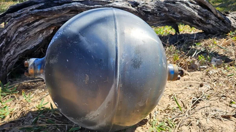 Mystery Metal Spheres on Australia Beach Linked to Space Junk